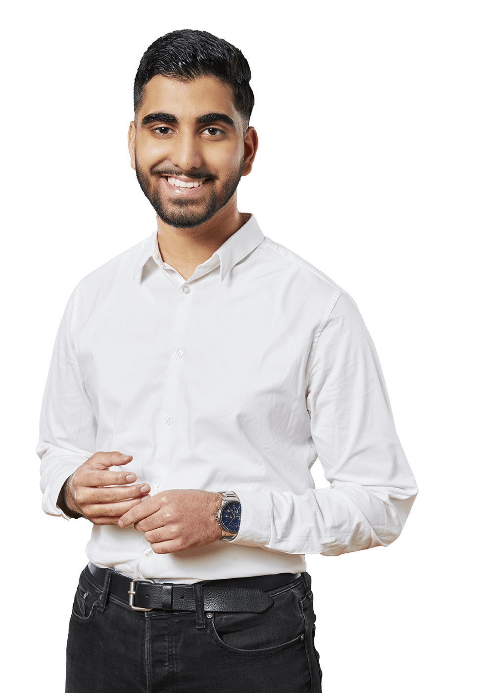 Muneeb Ahmad ist dualer Student in der Unternehmenskommunikation der dfv Mediengruppe.