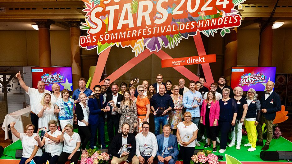 Jährlich werden die Besten im deutschen Lebensmittelhandel von der Lebensmittel Zeitung direkt auf dem Sommerfestival des Handels ausgezeichnet.