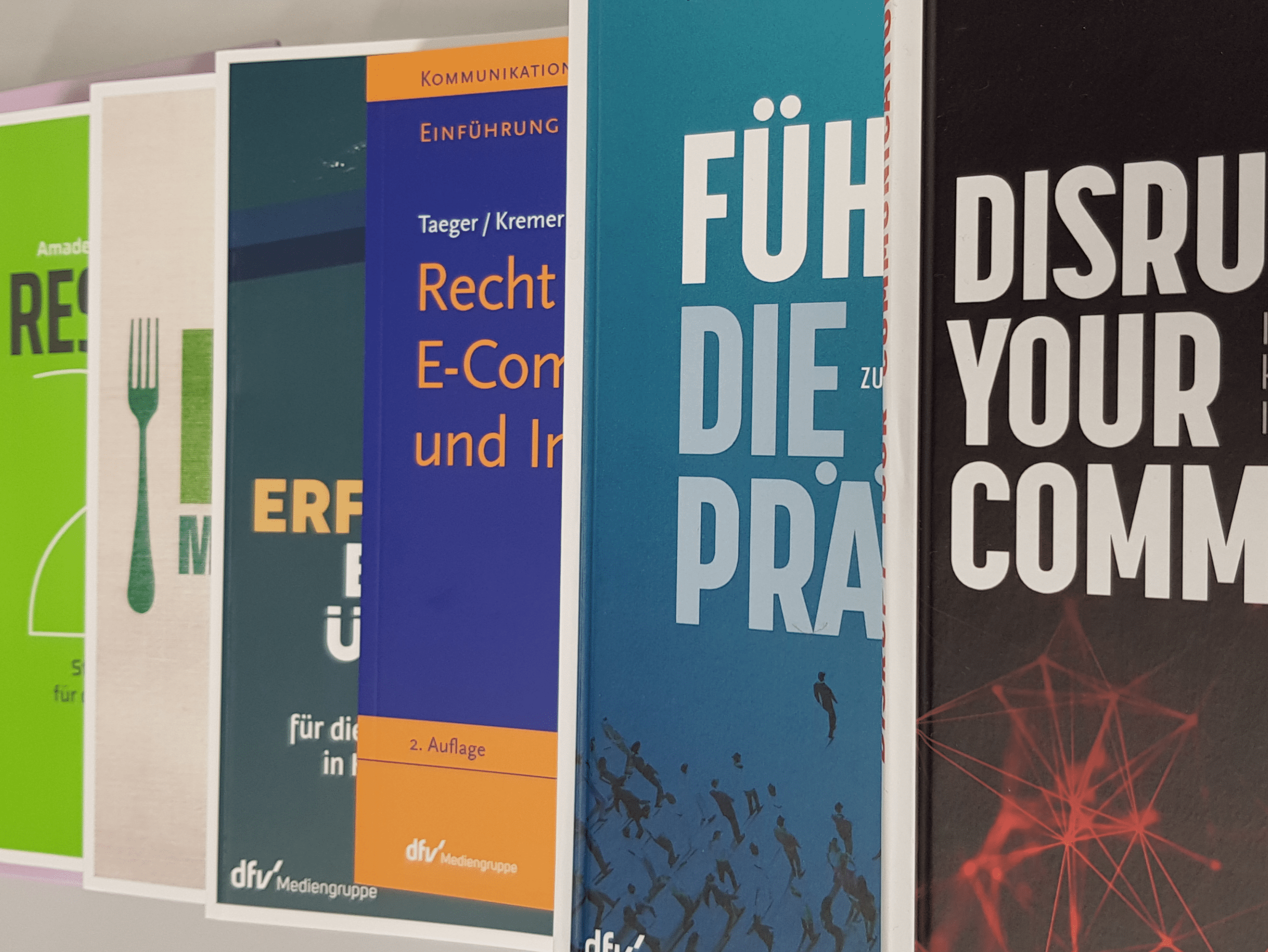 Die dfv Mediengruppe hat aktuell insgesamt 400 Fachbuchtitel im Portfolio.