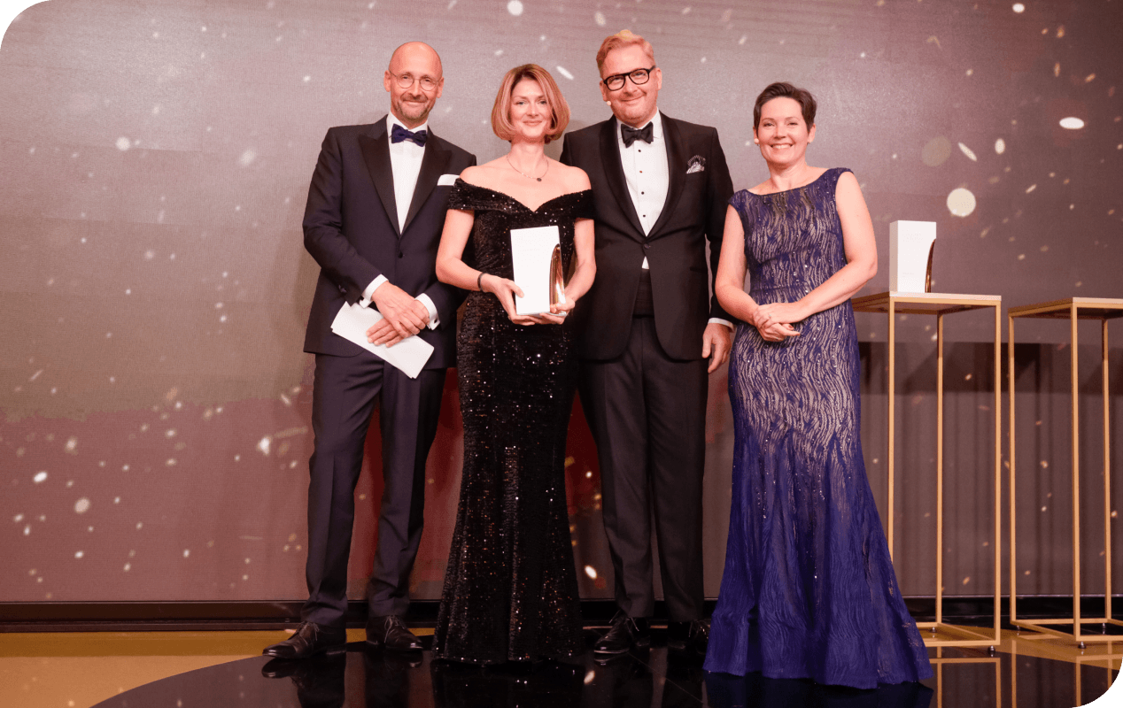 Bei einer festlichen Gala verleiht die Lebensmittel Zeitung jährlich den Branchenpreis Goldener Zuckerhut.