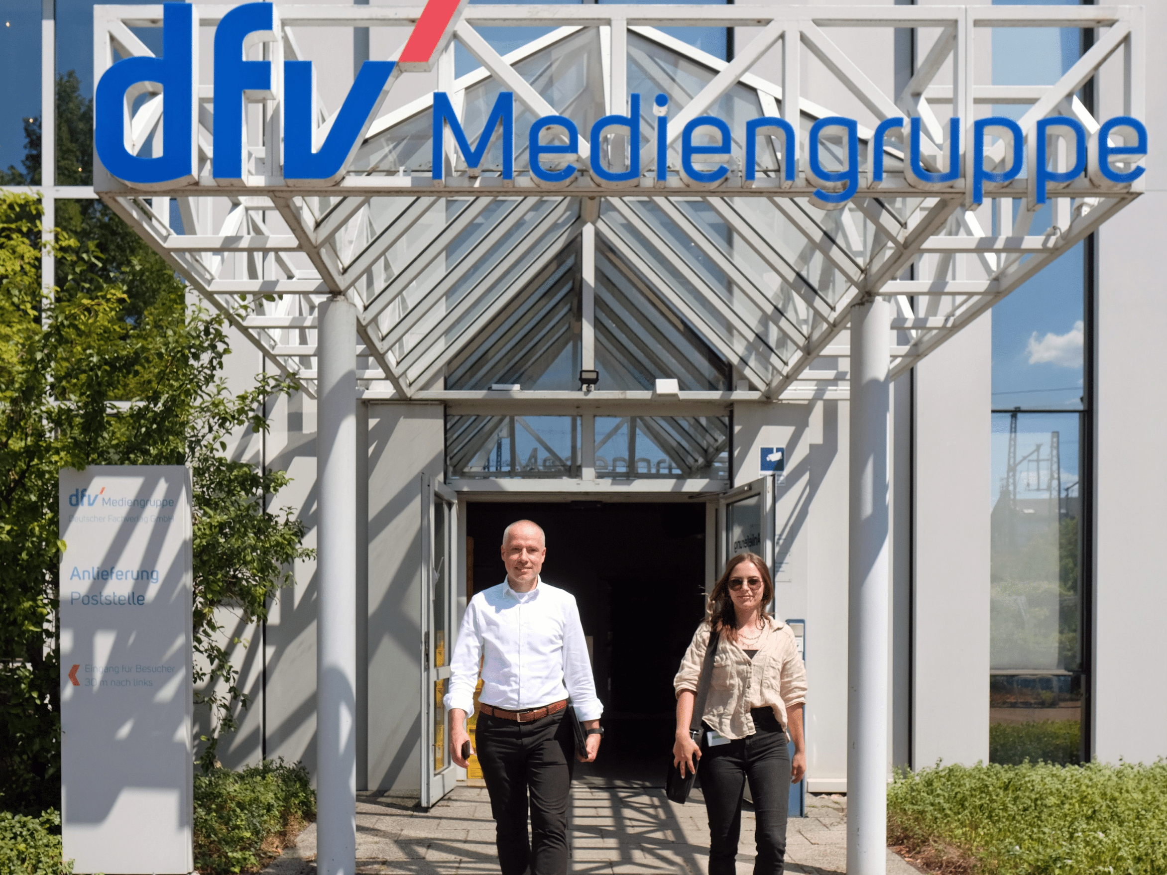 Zu den Business Services des dfv gehören das Grafische Atelier, die Personalabteilung und das Facility- und Fuhrparkmanagement sowie Stabsstellen wie dfv Communications und das Transformation Office.