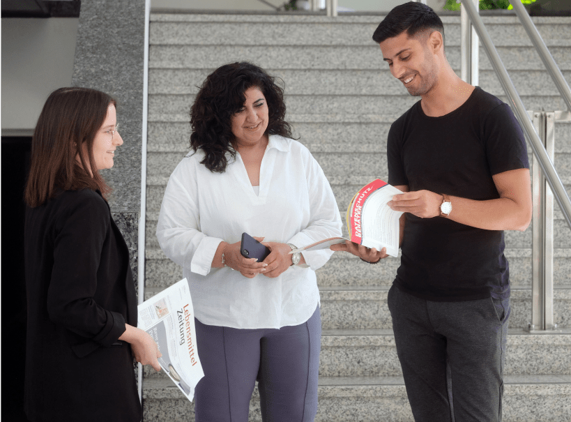 Die Kolleginnen und Kollegen von Subscription und CRM betreuen von der Leadgewinnung bis zum Kundenservice das wichtige Abonnementgeschäft sowie die Gewinnung von Teilnehmenden für viele dfv Events. 