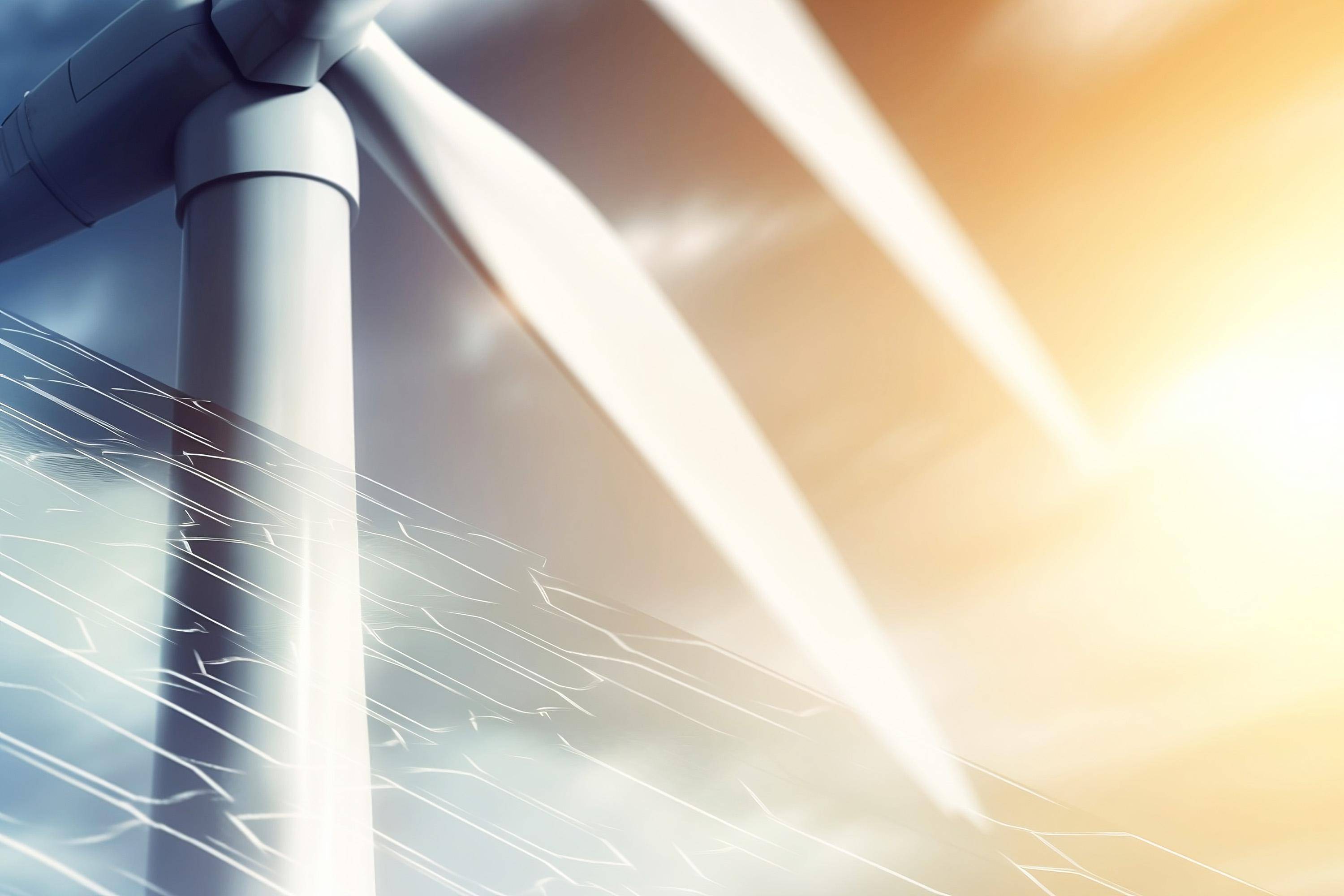 Windenergie und Solarenergie sind ein wichtiger Bestandteil zum Ausbau von erneuerbaren Energien.