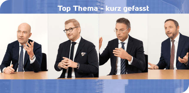 In dem Videoformat „Top Thema“ gibt die dfv Geschäftsführung Einblick in ihre Arbeit.