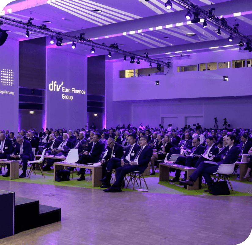 Die EURO FINANCE WEEK ist in dieser Form und Ausrichtung die größte Finanzkonferenz am Finanzplatz Frankfurt.