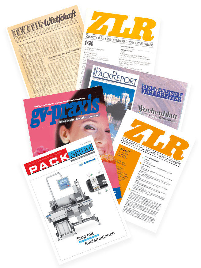 1971 zählen 19 Fachzeitschriften zur heutigen dfv Mediengruppe.